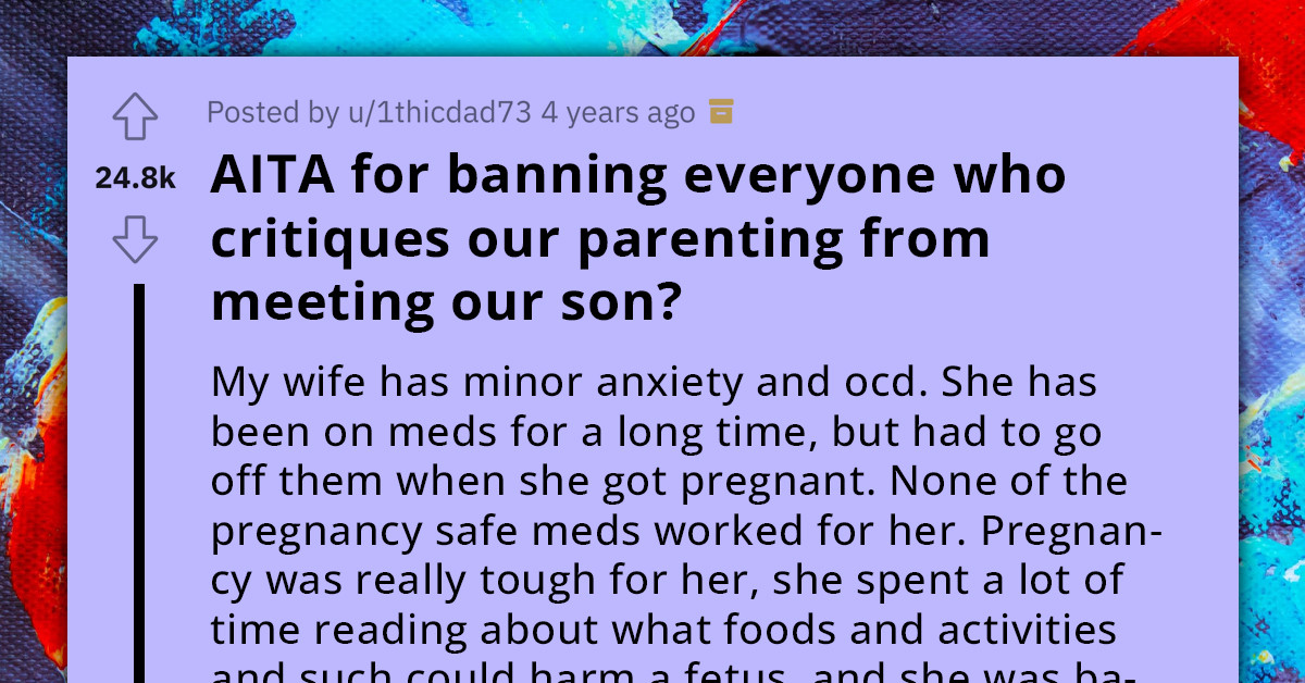 Redditor Defends Wife's Decision Not To Breastfeed, Restricts Family's Access To Newborn Son Amid Unwelcome Criticism