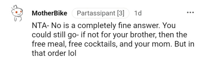 Noni's a completely fine answer