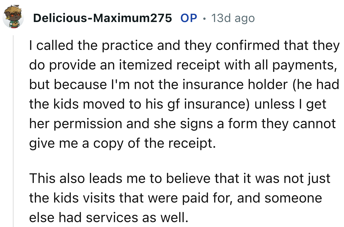 Someone Else Used Medical Attention