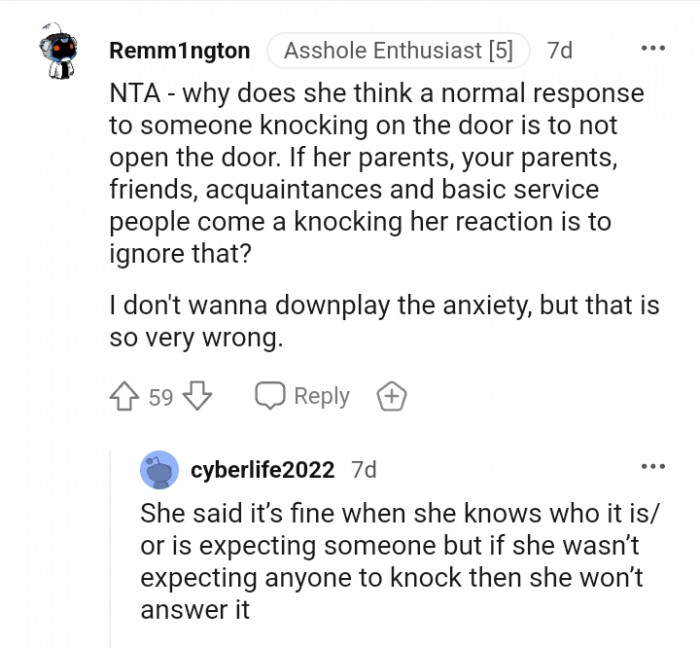 That is very wrong according to this Redditor