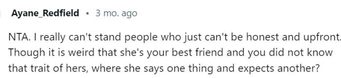 Why can't people just be honest?