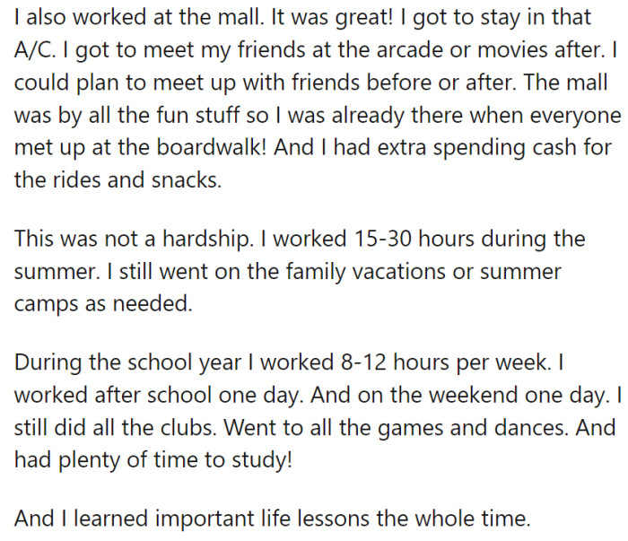 This Redditor has fond memories of that time: