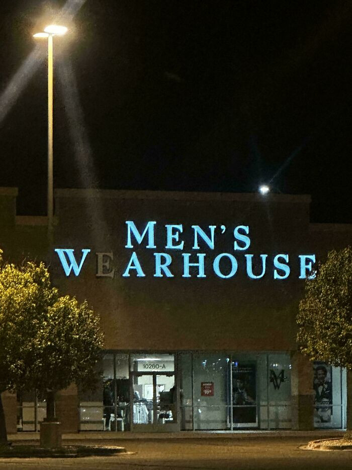 45. Men’s Warhouse!
