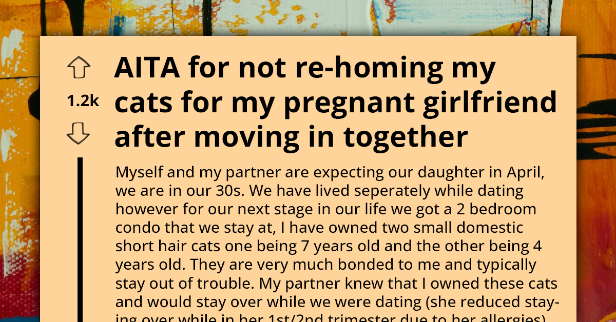 Devoted Cat Dad Defies All Odds, Clings To Beloved Felines Despite Pregnant Partner’s Allergies