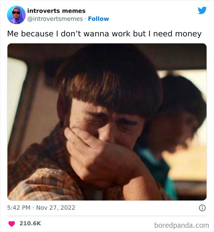 True, especially when there's too much interaction at work.