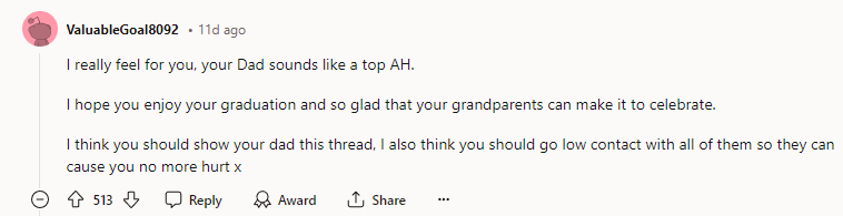 Your Dad Sounds Like a Top AH