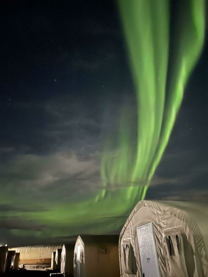 22. Northern Lights This Morning At Work