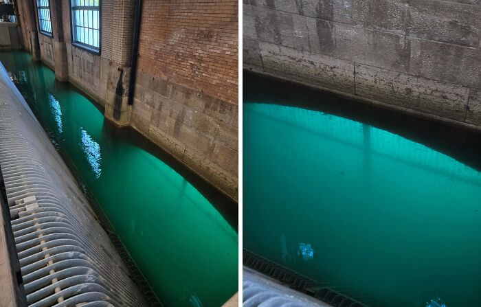 "Underwater Gates At Niagara Falls Power Station"