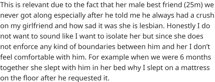 OP's girlfriend never wanted to meet her friends, but OP got along well with hers.