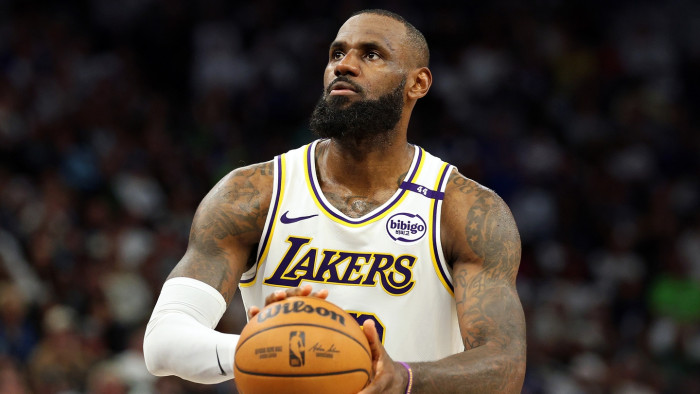 LeBron James resting and recharging, highlighting sleep advocacy for optimal performance