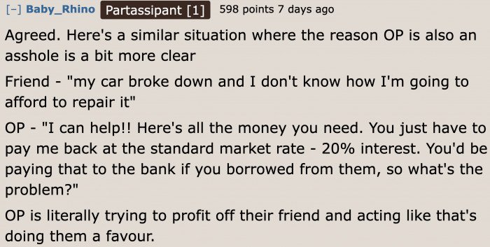 They didn't like the way that she'll be earning money.