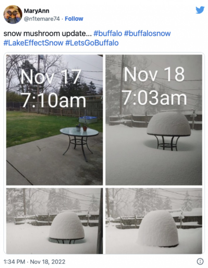 3. Just how fast the night changes.