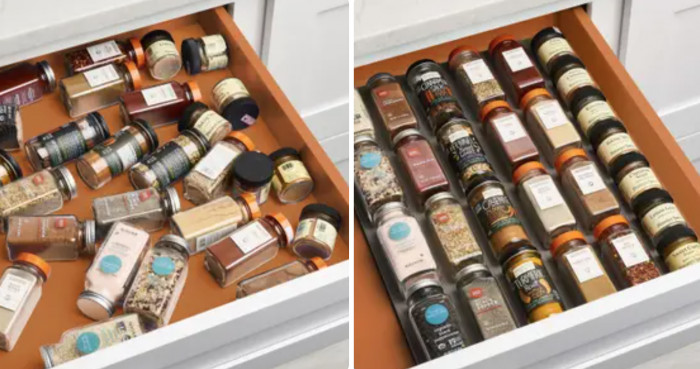 8. Organize those spices too!