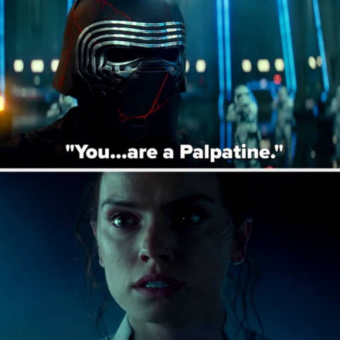 14. Star Wars: Episode IX - it was revealed that Rey was a Palpatine: