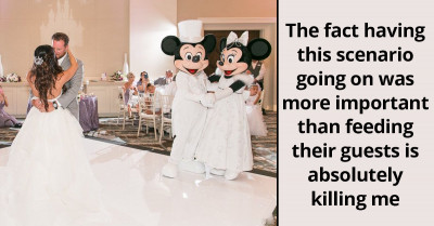Disney Couple Skips Catering At Wedding In Order To Pay For Mickey And Minnie Mouse Appearances