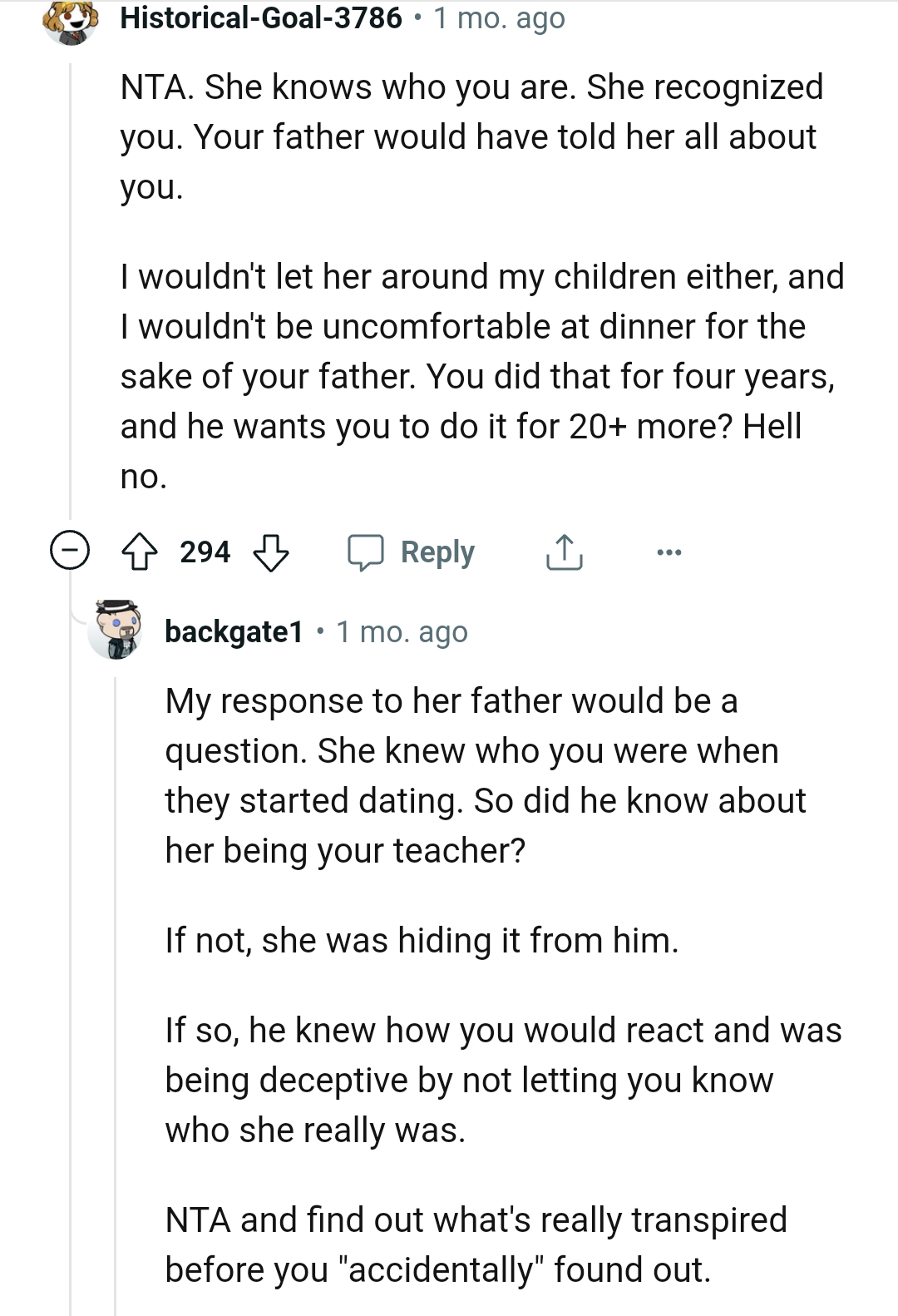 This Redditor Wouldn't Let Her Around Their Children Too