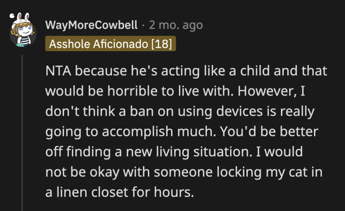 Redditors think OP will be better off finding a new roommate as soon as she's able to.