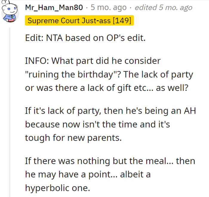 Who knew the recipe needed more than just a meal?