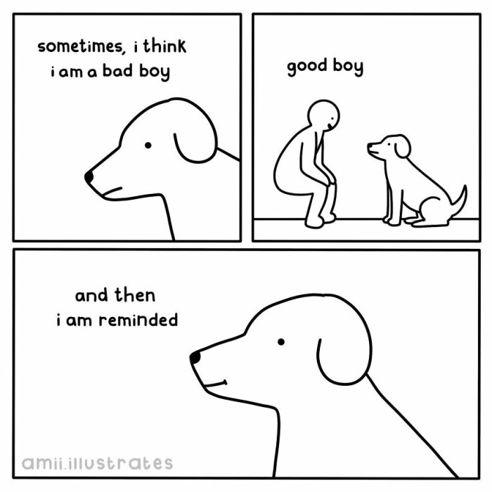 9. Bad boy- good boy