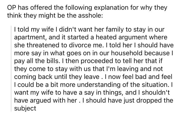 OP thinks he might be the a-hole for the following reason: