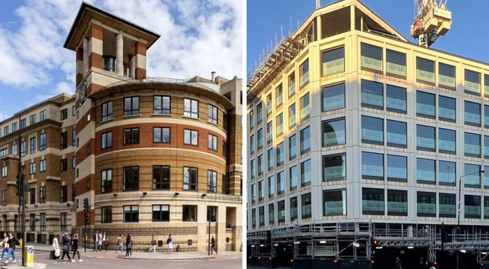 26. Angel Square Islington, Before And After. The Previous Building Wasn’t Perfect, But With Upgrading And An Activated Street Frontage, It Had More To Give