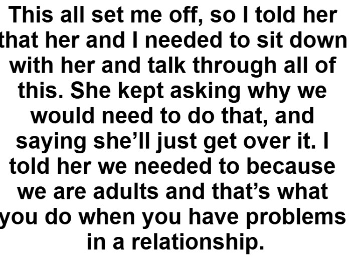 If we were OP, this would set us off too.