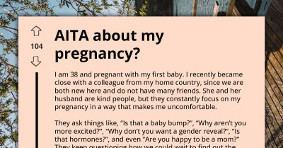 This Expectant Mom Just Wants Quiet Pregnancy, But Her Friends Turn It Into Daily Interrogation
