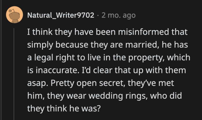 I think they're just hurt because they thought they had a close relationship with OP