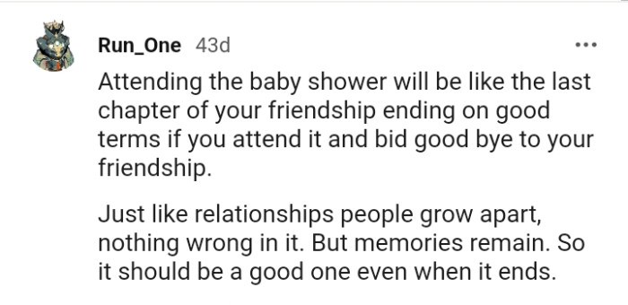 Relationships grow apart but memories remain