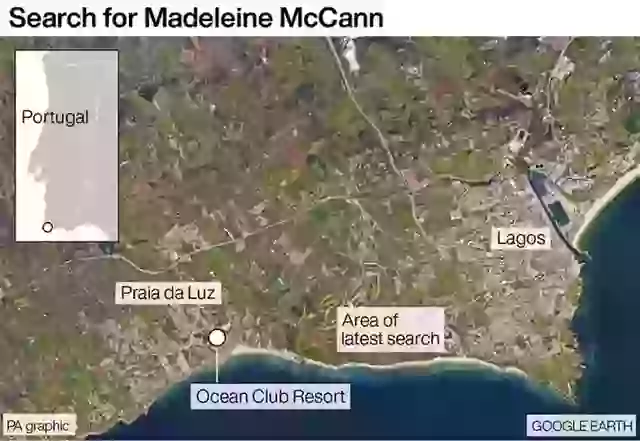 The new search began on Tuesday.