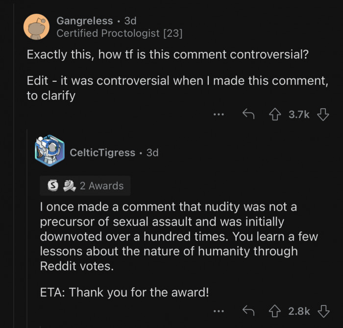 Anything can be considered controversial these days.