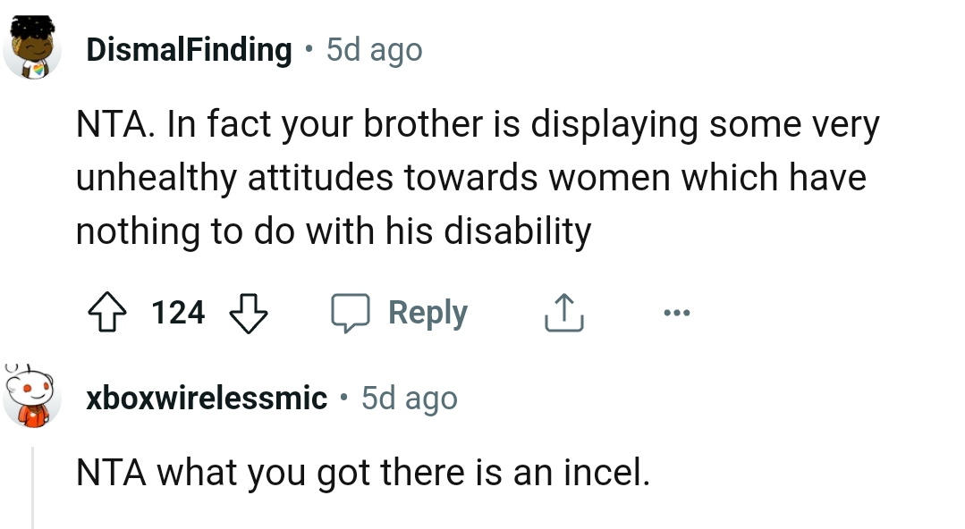 It Has Nothing to Do with His Disability