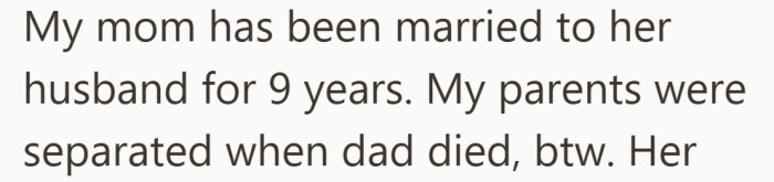 His mom rebuilt her life years ago, and the family has looked different ever since.