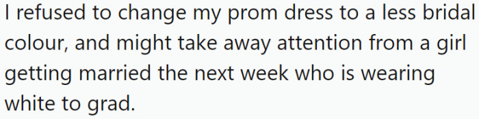 OP has offered the following explanation for why they think they might be the a-hole: