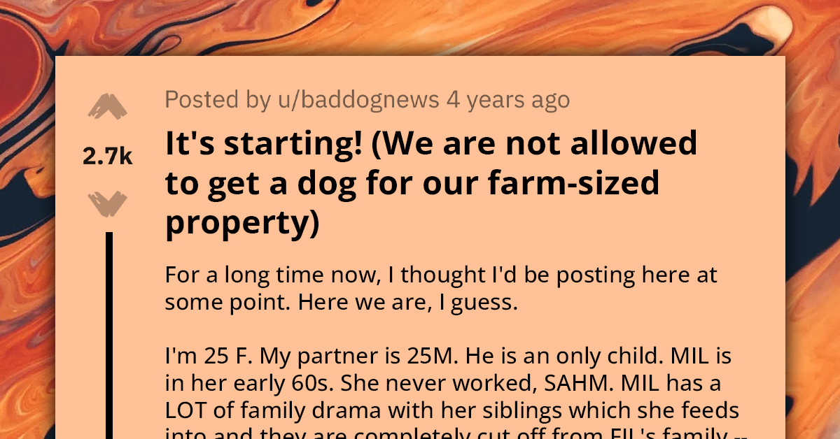 Couple Taken Aback After Boyfriend’s Landlord-Mother Refuses To Allow Them to Get A Dog, And Her Reasons Are Astonishing