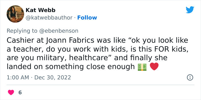 12. You look like a teacher