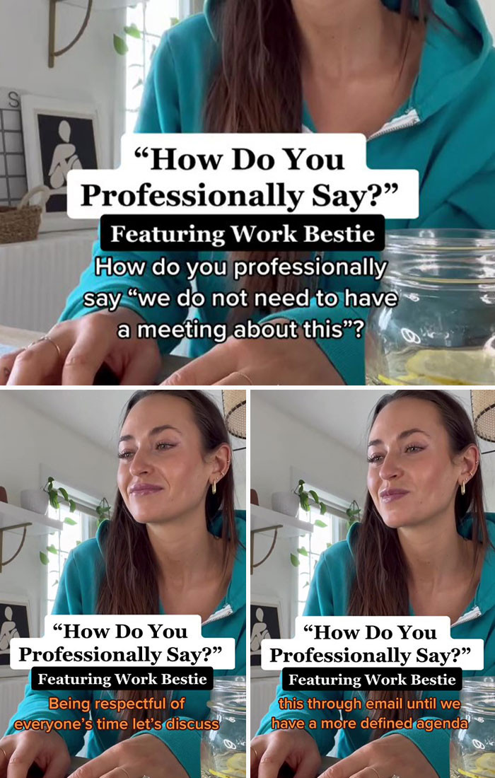 21. We do not need to have a meeting about this