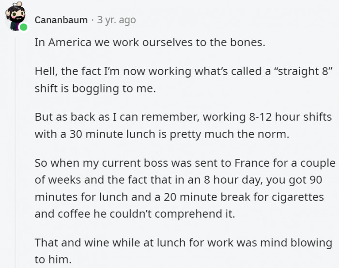 20. Americans are not the only ones mind-blown by this fact. Basically the rest of the world is.