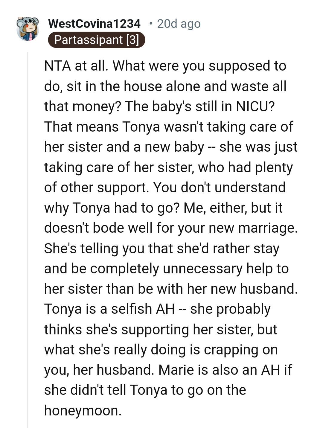 It doesn't bode well