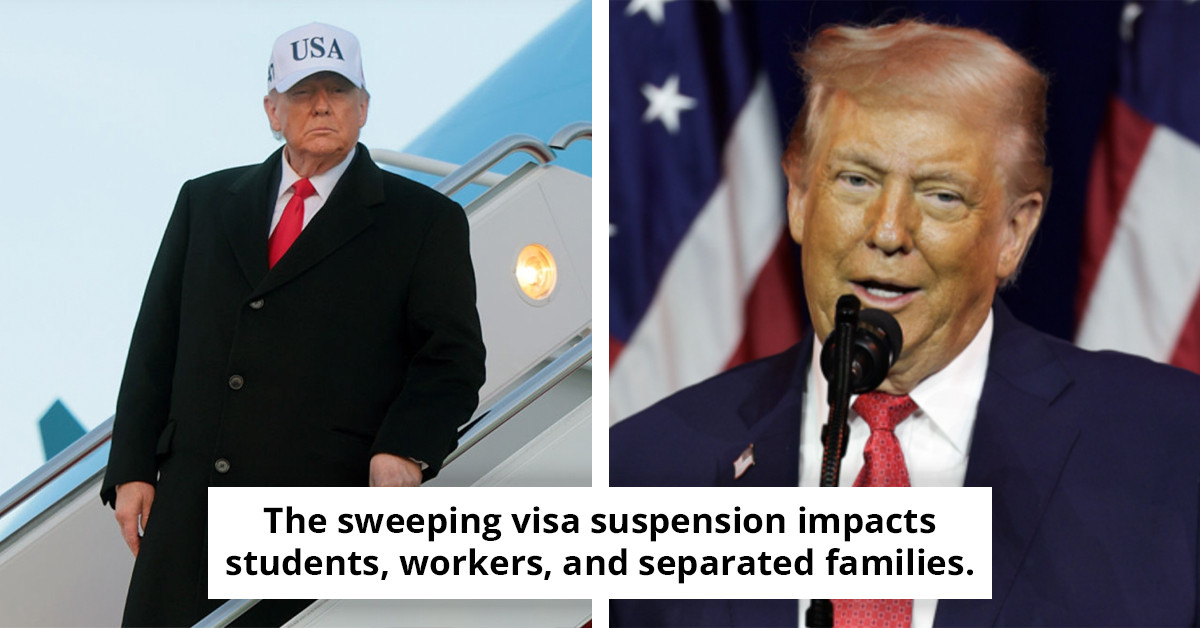 Trump Administration Reveals Visa Suspension for 75 Nations Amidst Surprising New Developments