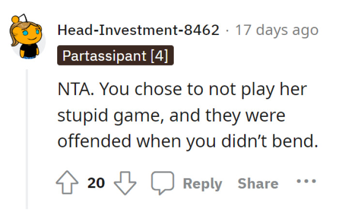 This Wasn’t at All a Petty Thing; It Was the Dog or Them.