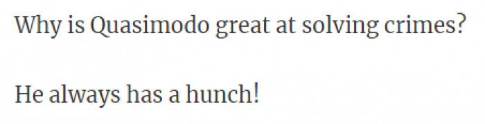 28. And we guess his hunch is right