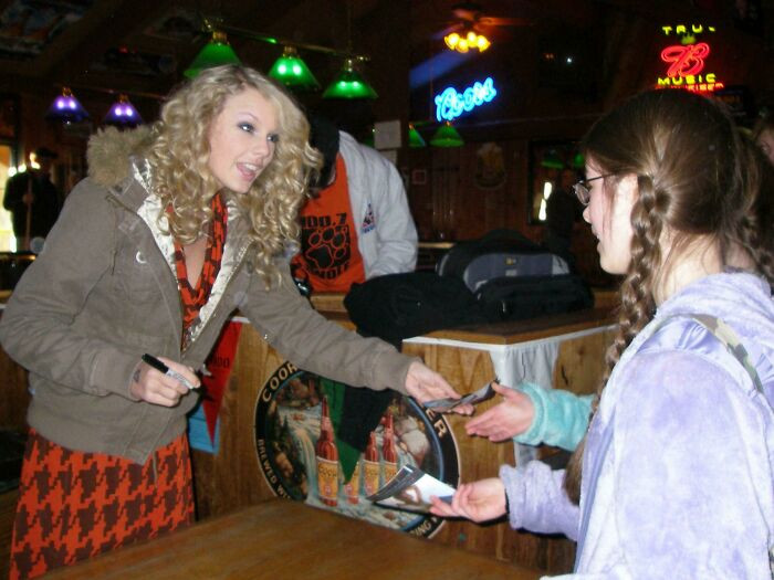 "19 Years Ago, My Sister And I Met Taylor And Saw Her Open For George Strait"