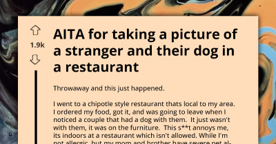 Man Charged With Privacy Invasion For Photographing Couple Violating Restaurant's No-Pets Health Code