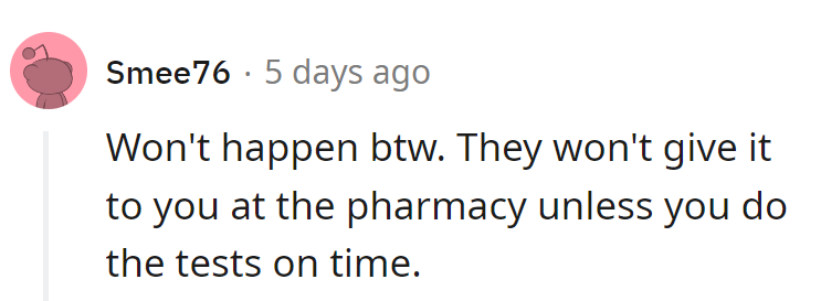 Pharmacy drama: No tests, no Accutane!