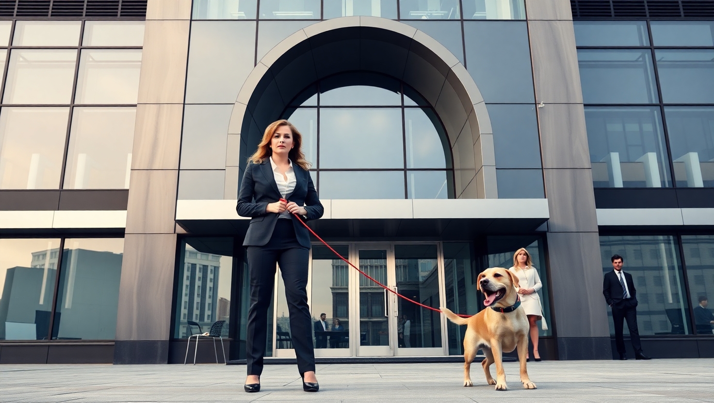 Manager Demands I Walk Her Dog on Leash Outside: AITA for Refusing?