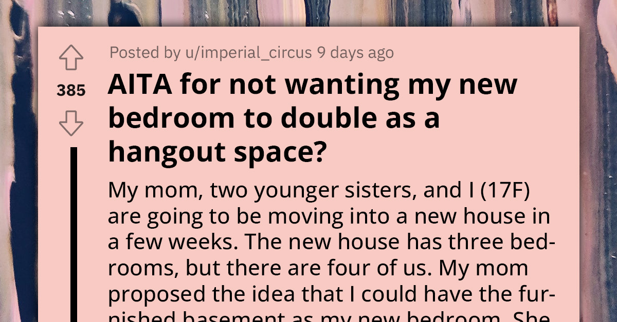 Teenage Girl Fights Back As Mother Plans To Convert A Chunk Of Her Room Into A Hangout Space