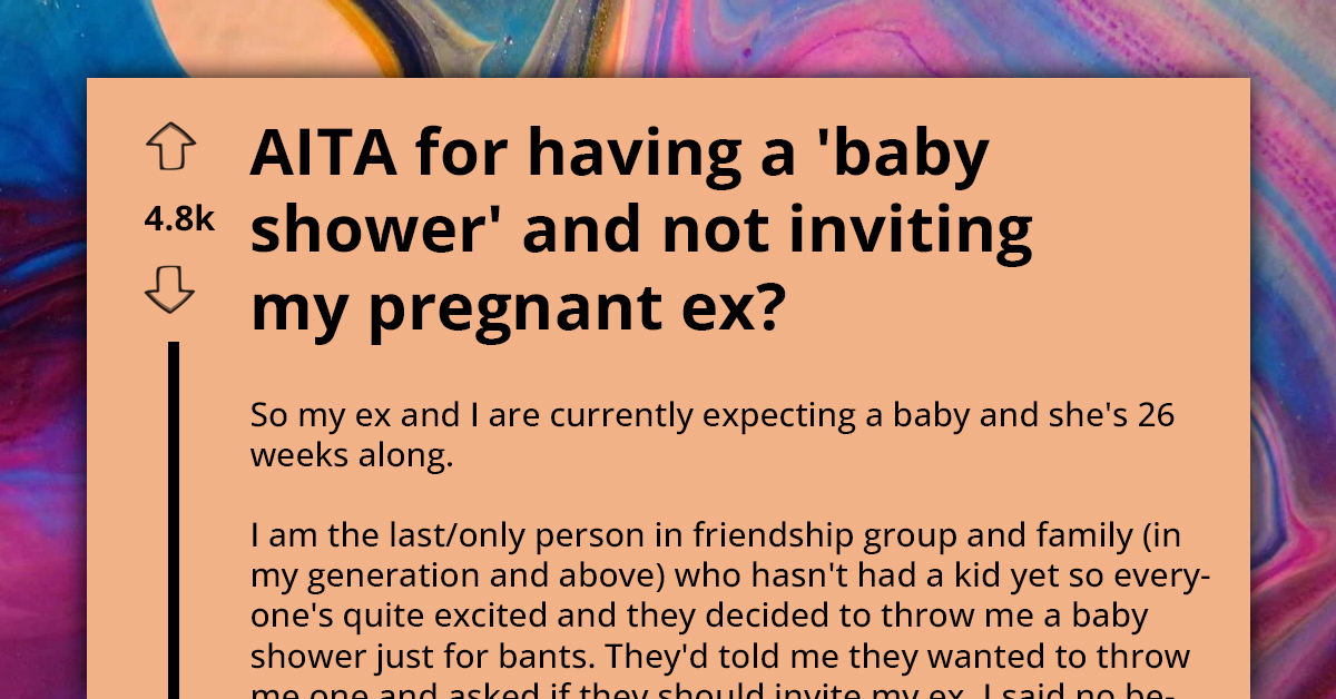 Man Throws Baby Shower Without Inviting Baby's Mother