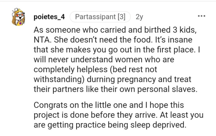 OP gave out more information in his replies to some of the comments and here are some of the topmost comments