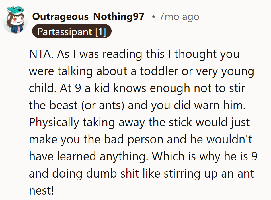 Stirring the Ants at 9? Time for Some Real-Life Lessons, Not Spoon-Fed Solutions!